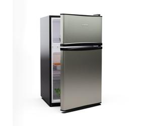 Klarstein Big Daddy 84.5cm 86L Frigo Congélateur Argent E