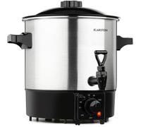 Klarstein Biggie Eco stérilisateur automatique et distributeur de boisson 9L 1000W 30-100 °C avec robinet et grille de stérilisation