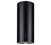Klarstein Bolea 38cm 581 m³/h Hotte îlot Noir APP