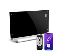 Klarstein Bornholm Curve Smart 2000W 20m² Convecteur Électrique Noir