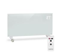 Klarstein Radiateur convecteur Bornholm 2000 W programmable mobile blanc