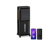 Klarstein Rafraîchisseur d'air connecté Breezcube – 340 m³/h, 10 L, 30 m², Télécommande, Noir