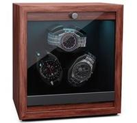 Klarstein Remontoir montres automatiques Brienz 3, 3 montres, acrylique, LED bleues, 4 réglages TPJ