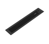 Klarstein Brisa Hotte Aspirante 60 cm - Cee A+, Débit 710 M³/H, Silencieuse 42-66 dB, Commande Tactile, Led, Technologie Flip-Open, Acier Inox, Hotte Encastrable De Plan De Travail