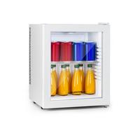 Klarstein Brooklyn 48cm 23L Frigo à Boisson avec Porte Vitrée Blanc E