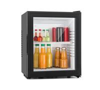 Klarstein Brooklyn 48cm 23L Frigo à Boisson avec Porte Vitrée Noir E
