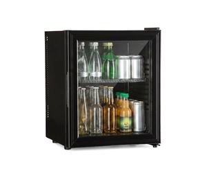 Klarstein Brooklyn 48cm 23L Frigo à Boisson avec Porte Vitrée Noir E