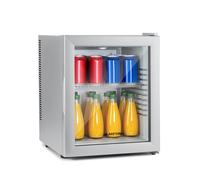 Klarstein Brooklyn 47.5cm 30L Frigo Vitrine avec Porte Vitrée Argent F