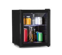 Klarstein Brooklyn 48cm 30L Frigo à Boisson avec Porte Vitrée Noir F