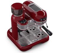 Klarstein Cafetiere avec Mousseur de Lait, Cafetières, Machines à Café et Machines à Expresso 20 Bar, Cafetière Electrique 1.4L,1550W, Moulin Intégré, Machine a Cafe ThermoBlock, Cappuccino, Latte