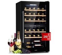 Barossa 29 Duo Cave à vin 29 bouteilles 80 litres 2 zones contrôle par boutons poussoirs