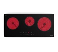 Klarstein CeramEase 75cm Plaque Vitrocéramique 3 Feux Noir