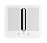 Klarstein ChefFusion plaque à induction avec hotte intégrée 4 zones de cuisson 7200 W 504 3 m³/h 60 cm