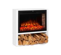 Klarstein Cheminée électrique Mauna Loa 2000 W LED flammes télécommande étagère bois