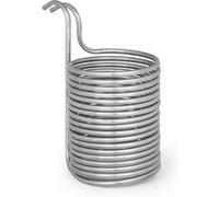 Klarstein Chiller 12 Accessoire brassage bière maison : Refroidisseur à immersion Ø 21,5cm - 18 spirales en inox G