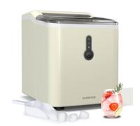 Klarstein ChillOut 12kg/24h 1,5L Machine à Glaçons Crème
