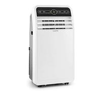 Klarstein - Climatiseur mobile 3 en 1 : ventilateur, fonction de refroidissement et de déshumidification (EEK: A, 17-30°C, oscillation, minuterie, roulettes de sol) 7000 BTU/h, blanc