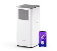Klarstein Climatiseur Mobile avec Évacuation, 7000 BTU, 3 en 1, Refroidissement Silencieux, Déshumidification & Ventilateur, Contrôle Intelligent via Appli, Réfrigérant R290, Pour Pièces Jusqu'à 25 m²