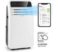 Klarstein Climatiseur mobile Metrobreeze New York Smart 12k 12 000 BTU / 3,5 kW EEC A Télécommande Blanc