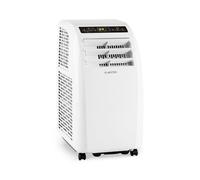 Klarstein Climatiseur Mobile Silencieux, 4 en 1, Mode Nuit, Déshumidificateur, Ventilateur, Mini Climatisation à Faible Conso, Evacuation, Clim Portable, Puissante, 10000 BTU
