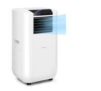 Klarstein Climatiseur Mobile Silencieux Intelligent, Mini Climatiseur 5 en 1, Refroidissement, Purificateur Antibactérien, Elimination des Odeurs, Mode Nuit, Déshumidificateur, AC, 15000 BTU, Noir