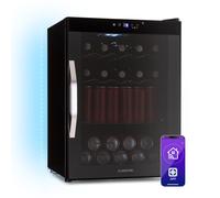 Klarstein Coachella Smart 64cm 60L Frigo à Boisson avec Porte Vitrée Noir E