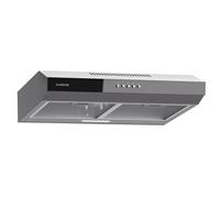 Contempo 60 Hotte aspirante encastrée 60 cm 200 m³/h LED Acier inoxydable Acrylique B