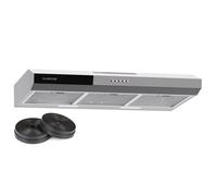 Klarstein Contempo 90cm 199m³/h Hotte Tiroir Argent B