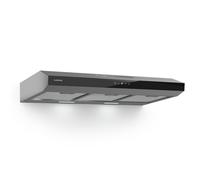 Klarstein Contempo Neo 90cm 192m³/h Hotte Tiroir Noire B