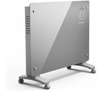 Klarstein Bansin Crystal Smart radiateur convecteur - 1500 W, montage mural/autonome, écran LED, contrôle par application, efficacité énergétique, protection contre la surchauffe et antigel