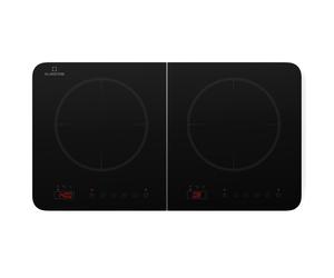 Klarstein Cookio 3500W Plaque Induction Portable 2 Feux Noir