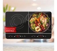 Cookio double table de cuisson à induction 3500 W minuterie vitrocéramique