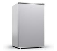 Klarstein Cool Cousin 84cm 81L Petit Frigo avec Congélateur Argent D