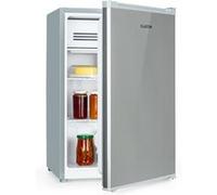 Klarstein Réfrigérateur compact Hudson 88 L – éclairage LED – 3 clayettes verre – gris
