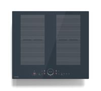 Klarstein Delicatessa Plaque à induction 60 cm 7000 W Flexzone Booster Table de cuisson à induction Anthracite