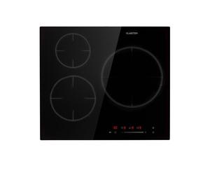 Klarstein Delicatessa 3Zone 60cm Plaque à Induction 3 Feux Noir