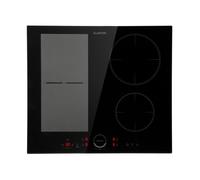 Klarstein Plaque à induction encastrable Delicatessa 60 Hybrid 4 feux 7000 W vitrocéramique noir
