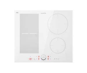 Klarstein Delicatessa 60cm Plaque à Induction 4 Feux Blanc