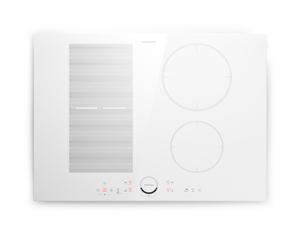 Klarstein Delicatessa 70cm Plaque à Induction 4 Feux Blanc