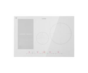 Klarstein Delicatessa 77cm Plaque à Induction 4 Feux Blanc