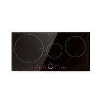 Plaque induction 3 feux encastrable - Klarstein - Delicatessa 80 - 7000 W - vitrocéramique - noir