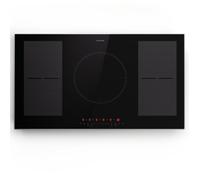 Klarstein Delicatessa 90 Hybrid Prime plaque de cuisson induction encastrable 5 zones 7200W autonome