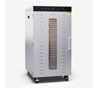 Déshydrateur alimentaire 350 de 2000 W 30 - 90 °C avec minuterie 24h Acier inoxydable Argent