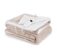 Klarstein Couverture Chauffante 2 Places électrique XL 180x130 cm, 2 Personnes, Plaid Chauffant, Couette Lavable Machine, 9 Températures, Minuterie Automatique, Drap Chauffant Electrique Canapé et Lit