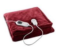 Klarstein Dr. Watson XL Couverture chauffante120W 180x130cm bordeaux rouge