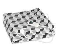 klarstein Dr Watson XXL Heizdecke 120W 200x180cm Coral Fleece Gris G