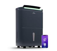 Klarstein DryFy Connect 30L Déshumidificateur Intelligent, WiFi, 30L/24h, Réservoir 5L, Minuterie 24h, Déshumidificateur Électrique, Pour Salle de Bain & Pièces 25-30m², Anthracite