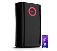 KLARSTEIN DryFy Pro Connect 20L Déshumidificateur WiFi, 20L/24h, Réservoir 4L, Minuterie 24h, Déshumidificateur Électrique pour Salle de Bain & Cave, Pièces 20-30m², Noir