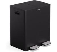 EcoVista Poubelle avec bac à compost Poubelle 40 litres + Bac à compost 3 L à fermeture douce