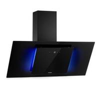 Klarstein Hotte aspirante Eleonora – A++ 426 m³/h, commande tactile, LED RVB, 60 dB, 90 cm, noir